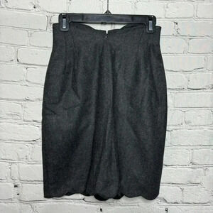 Masai Made in Italy Women’s Grey Wool Skirt size 42/6